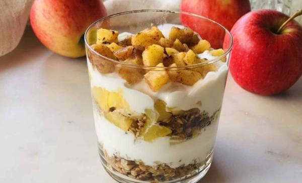 Receta para este verano 2026: postre fresco de manzana y canela