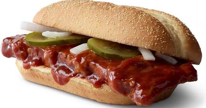 McDonald's McRib is back