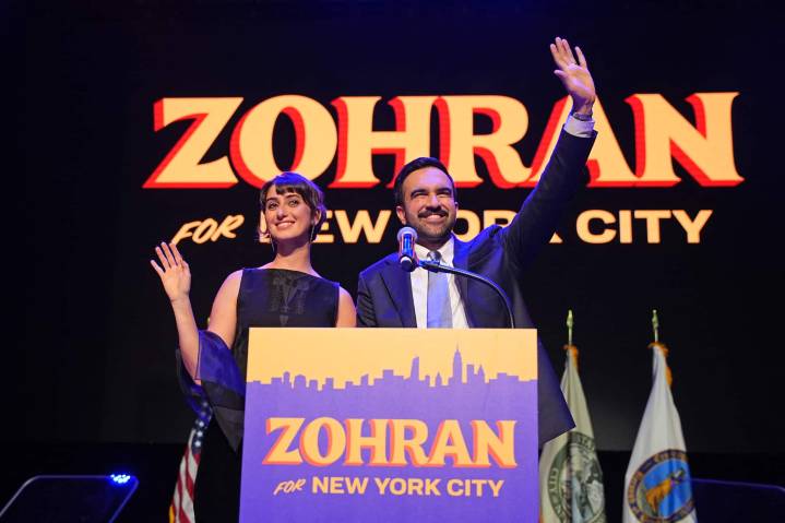'New York built, powered, and now led by an immigrant,' Zohran Mamdani in victory speech