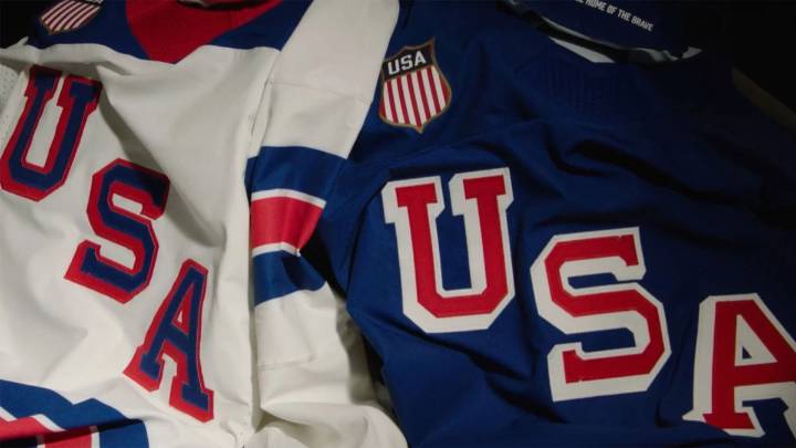 Team USA reveals men's and women's hockey jerseys for Milan Cortina Olympics