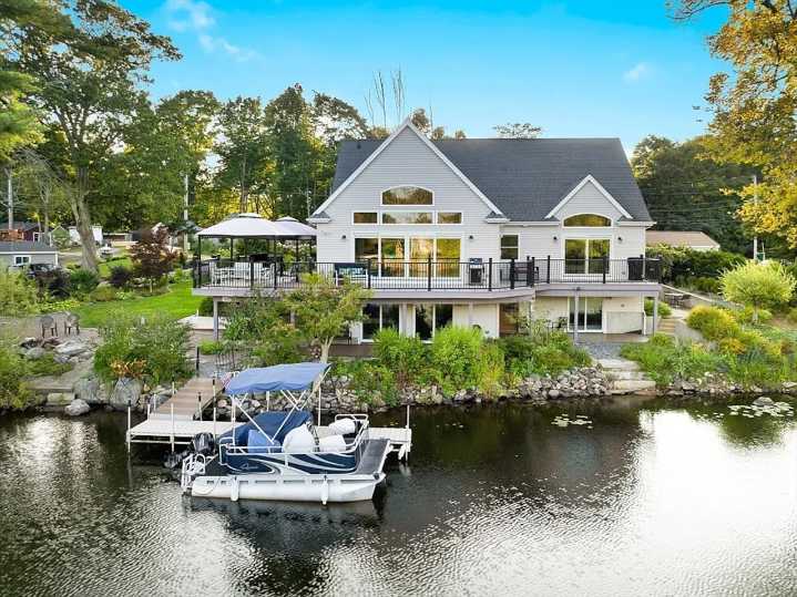 Luxury waterfront property: North Attleboro home on market for $1.35M