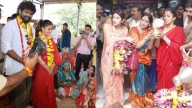 Nayanthara, Vignesh Shivan and Sreeleela go on spiritual visit to Ujjain temples