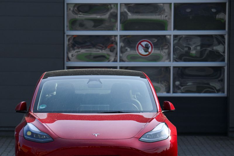 Tesla's German car sales more than halve in October as wider EV sales jump