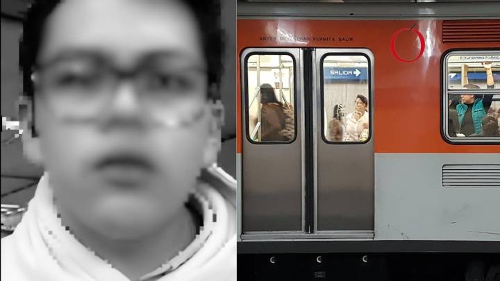 Hombre exhibe a su acosador en el Metro CDMX; lo agredió en el último vagón