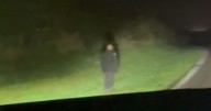 'Eerie' figure standing 'motionless' at roadside 'freaks out' drivers