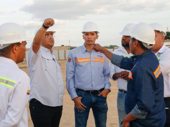 Después de 30 años, Manaure inicia la construcción de su nuevo polideportivo municipal