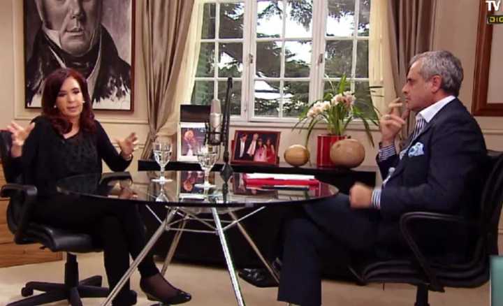 Jorge Rial contó qué le dijo Cristina Kirchner sobre su baile en el balcón