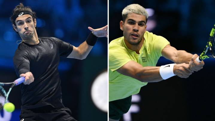 Alcaraz - Musetti, en directo: Alcaraz busca el triunfo con el que cerraría 2025 como número uno del mundo