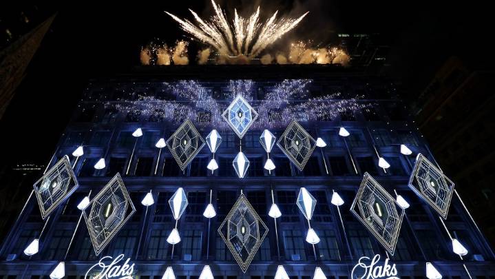 Saks Fifth Avenue Illuminates New York with Dazzling Light Show and  Holiday Windows