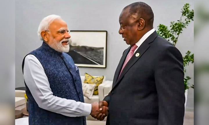 PM Modi holds talks with S African President Ramaphosa, discusses cooperation in trade, critical minerals