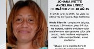 Se busca a Johana Ivette Angelina López Hernández de 40 años