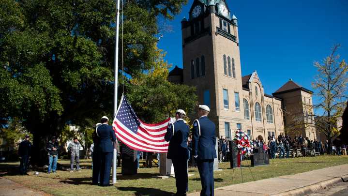 Prattville Veteran's Day wreath