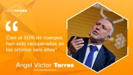 Ángel Víctor Torres prevé llegar "casi al 100% de las exhumaciones" de víctimas del franquismo al acabar la legislatura: "Llevamos 9.000"