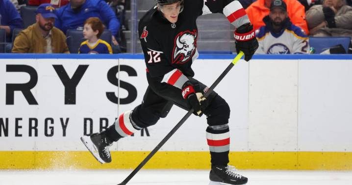 Sabres' Tage Thompson settles old score by engaging Devils' Stefan Noesen in a fight