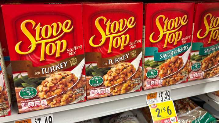 Stretch Boxed Stuffing Into A No-Effort Casserole Packed With Protein