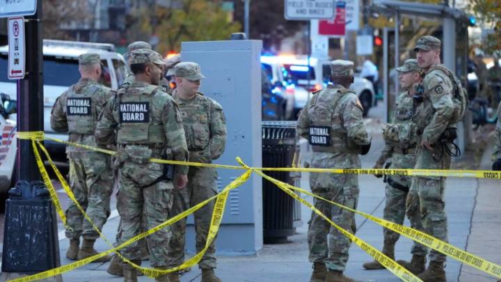 2 National Guard members reportedly shot in Washington, D.C.