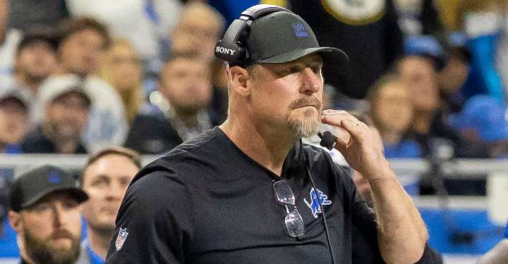 Lions coach Dan Campbell downplays pass-rush issues vs. Packers