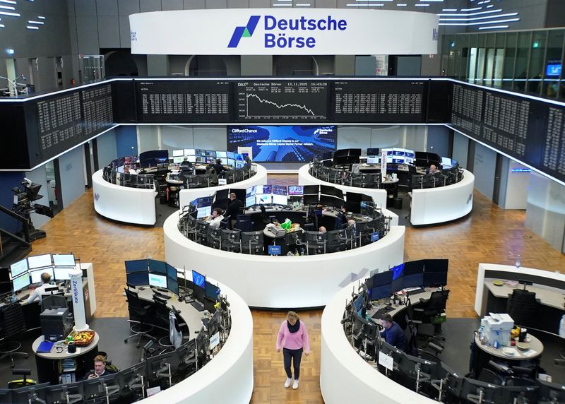 European shares advance as Nvidia earnings light up global markets