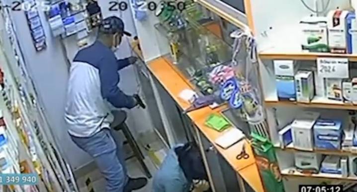 Investigan posible participación de taxista en asalto a farmacia en Huánuco