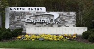 Driver crashes into Capital One gatehouse