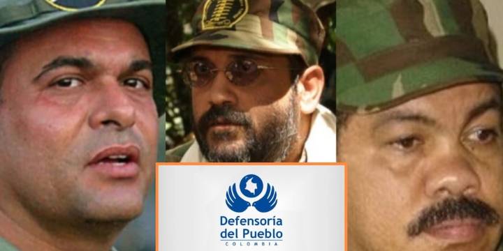 Defensoría del Pueblo pide anular estatus de gestores de paz a Mancuso, “Jorge 40″, “Don Berna” y otros ex jefes paramilitares