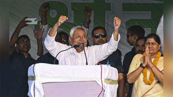 Nitish Kumar thanks PM Modi and voters as NDA cruises to historic Bihar victory