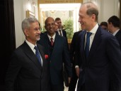 Russia: Jaishankar meets Dy PM Denis Manturov
