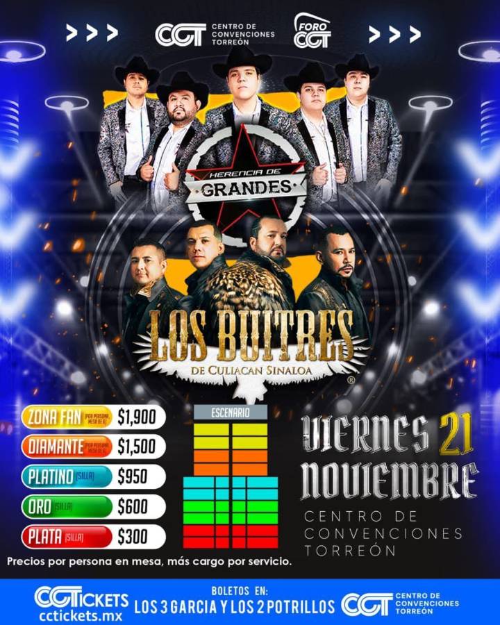 Herencia Grande se presentará en el Centro de Convenciones de Torreón el 21 de noviembre; presentarán en vivo su nuevo álbum