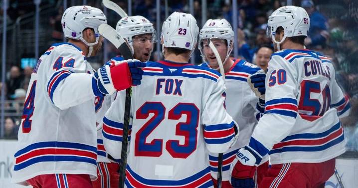 Cuylle scores in OT as Rangers beat Kraken 3