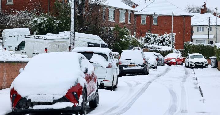 BBC predicts nine hours of snow for 'Arctic' Stoke