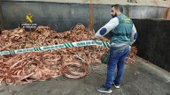 Detienen a trabajadores de las obras de acceso ferroviario a València por robar cobre