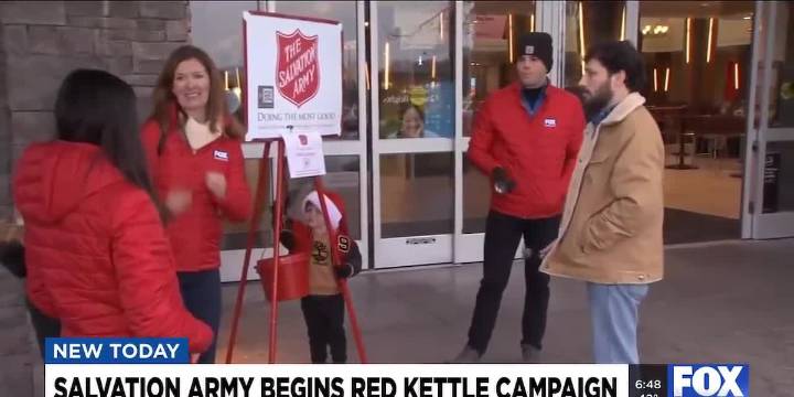 Salvation Army begins Red Kettle campaign