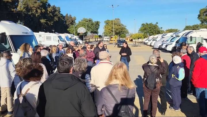 La Palma del Condado consolida el Encuentro de Autocaravanas con una exitosa cuarta edición