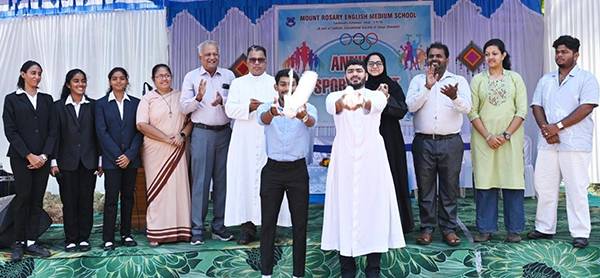 Udupi: Mount Rosary English Medium School Santhekatte organizes Sports Day
