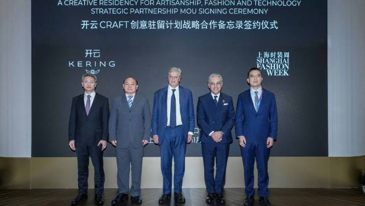 Kering Signs Creative Residency Initiative with Shanghai Fashion Week