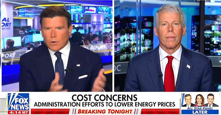 Fox’s Bret Baier Confronts Trump Energy Chief On Prices