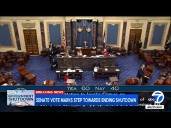 Senate vote marks step towards ending federal shutdown