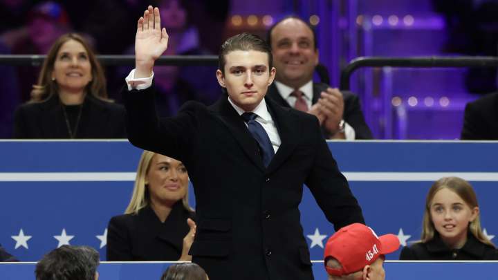 Barron Trump Reemerges For Mar-A-Lago Thanksgiving & The Internet Is Going Wild