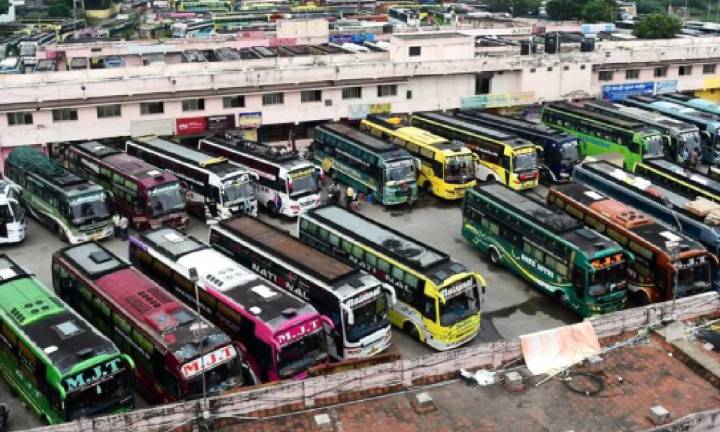 TN omni bus operators suspend services after Kerala imposes hefty fine