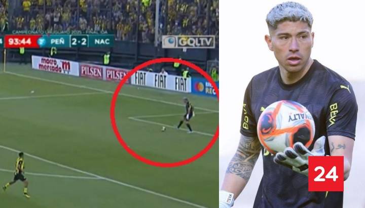 "Terminó en angustiante anécdota": El grosero error de Brayan Cortés en la final del Campeonato Uruguayo