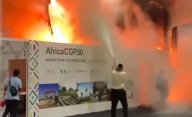 Trece personas inhalaron humo en incendio en la COP30