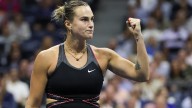 Tennis star Aryna Sabalenka drops itty-bitty bikini pics after WTA Finals heartbreak