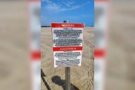 México y EU revisan límites en Playa Bagdad por letreros