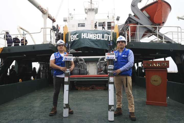 MINAM lanza flotadores ARGO, un avance en la investigación marina