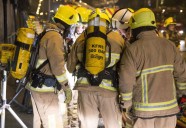 Two fire engines attend blaze in Dickens Road, Gravesend, rescuing one dog and three cats, but one animal died