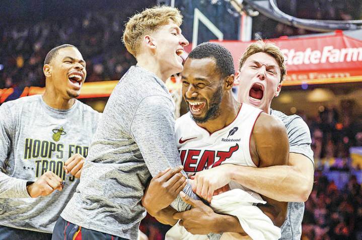 Heat beat Cavaliers at buzzer in OT on Andrew Wiggins alley