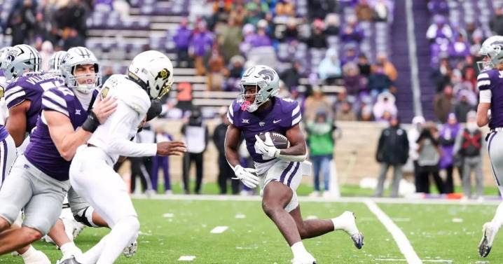 Jackson’s three rushing touchdowns leads K-State to bowl eligibility