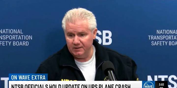 NTSB begins its first full day of investigation into fatal UPS crash
