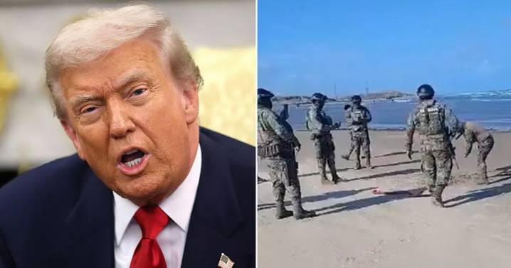 US troops storm Mexican beach in major escalation amid alarming standoff