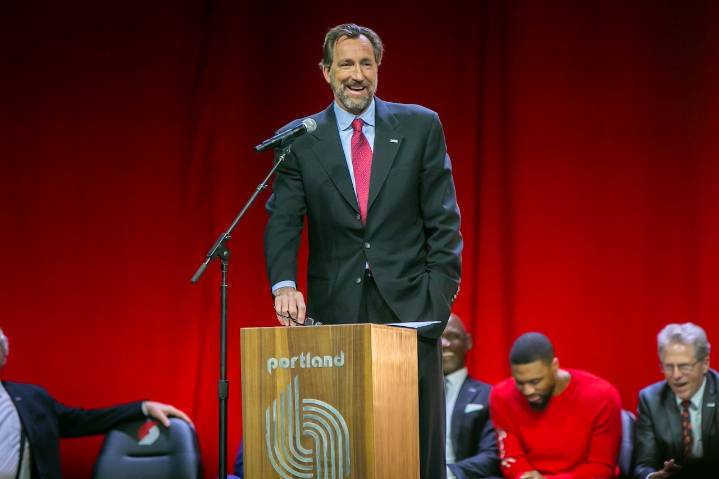 Chris Dudley, a former Blazer, is testing waters for a 2026 run for Oregon governor